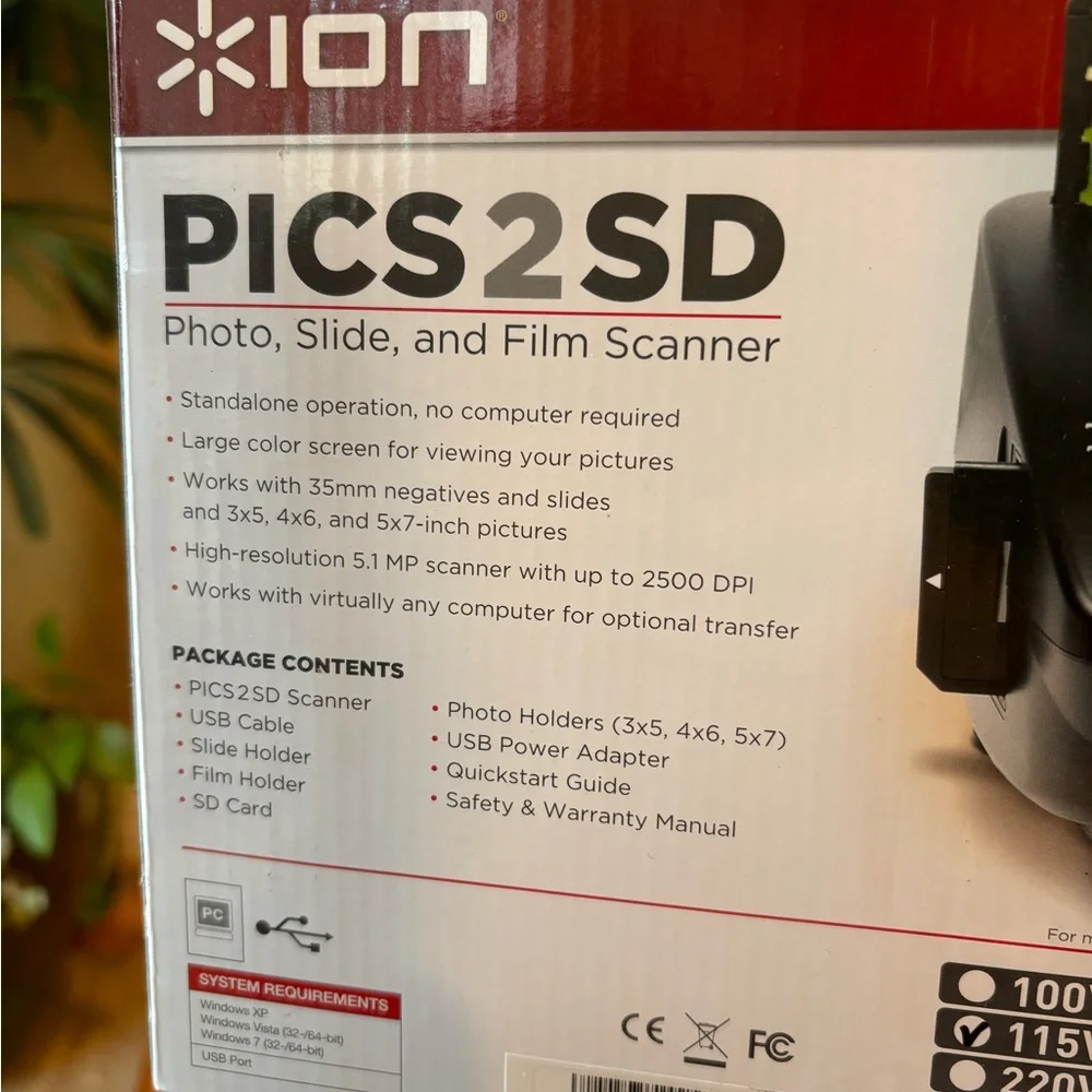 ION Pics 2 SD Photo, Slide and Film Scanner